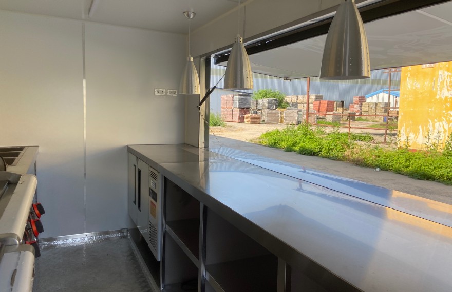 container commercial kitchen design